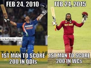 Chris Gayle And Sachin What a Coincidence Cricket Gurukul, GOLN | English
