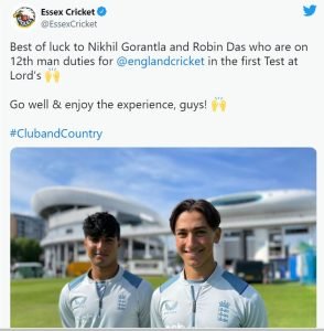 ইংল্যান্ড টেস্ট দলে সুনামগঞ্জের ক্রিকেটার