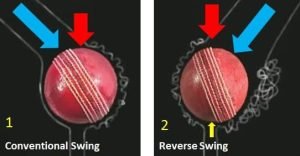 রিভার্স সুইং এবং সুইং বোলিংয়ের মধ্যে পার্থক্য
