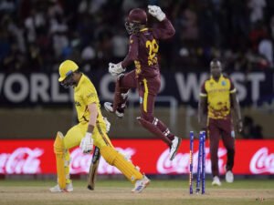 Five-wicket Hosein shines as Windies thrash record-low Uganda
