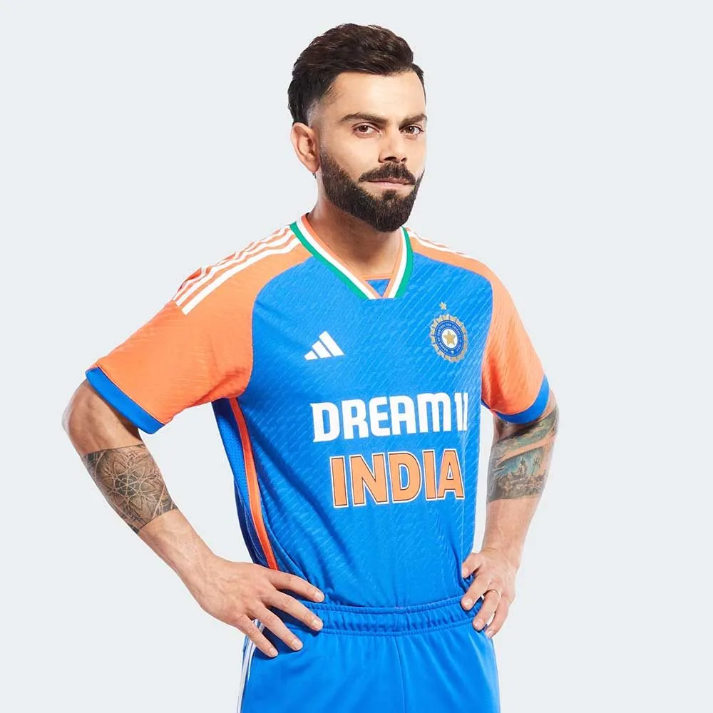 T-20 World Cup Jersey 2024 : Playing Kit of All Team 7 India Cricket Gurukul, GOLN | English