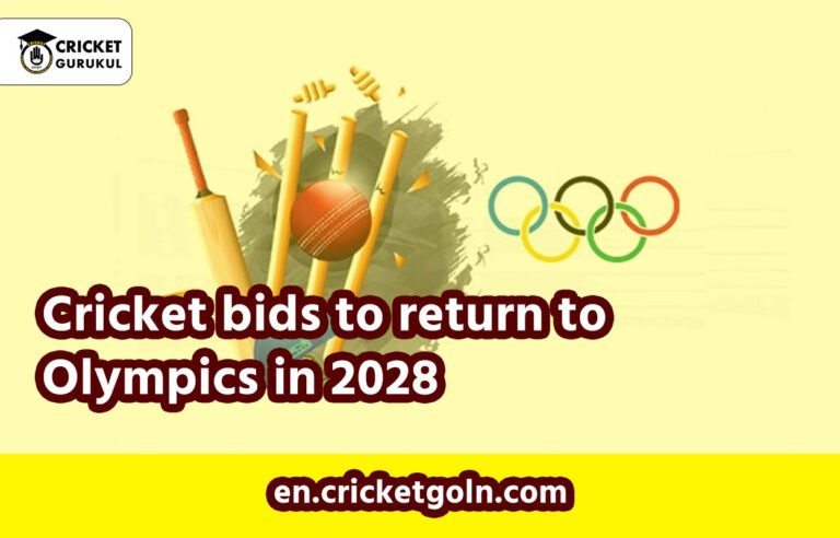 Cricket bids to return to Olympics in 2028