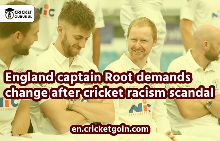 England captain Root demands change after cricket racism scandal