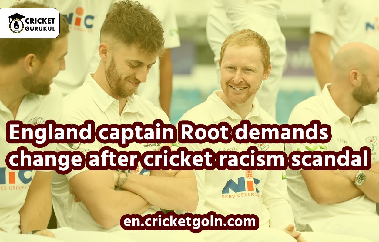 England captain Root demands change after cricket racism scandal