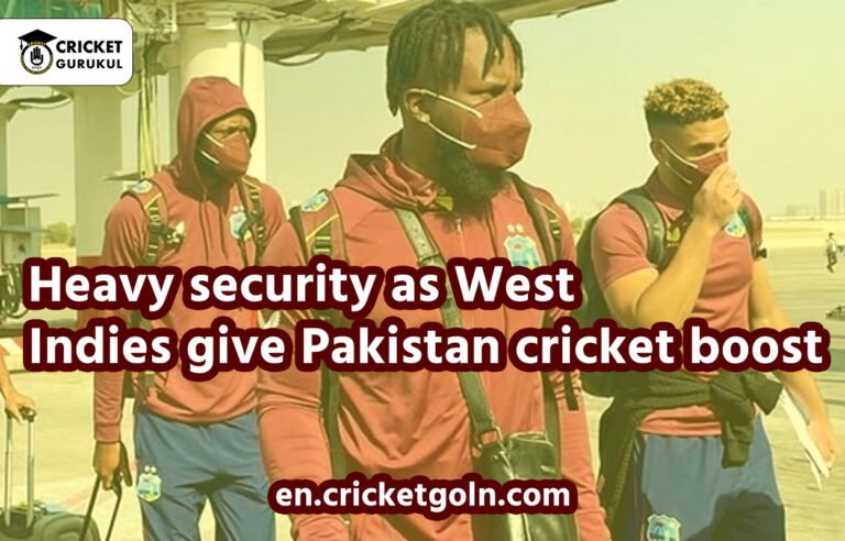 Heavy security as West Indies give Pakistan cricket boost
