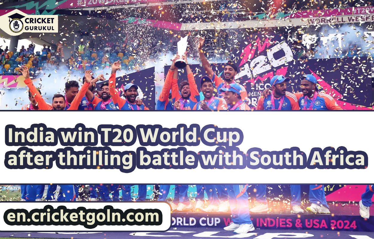 India win T20 World Cup after thrilling battle with South Africa 1 India win T20 World Cup after thrilling battle with South Africa