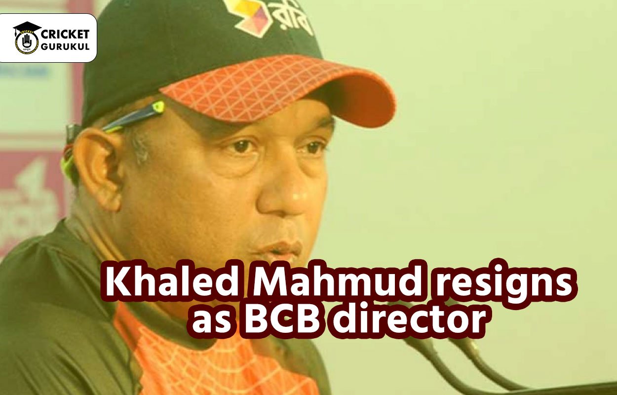 Khaled Mahmud resigns as BCB director 1 Khaled Mahmud resigns as BCB director