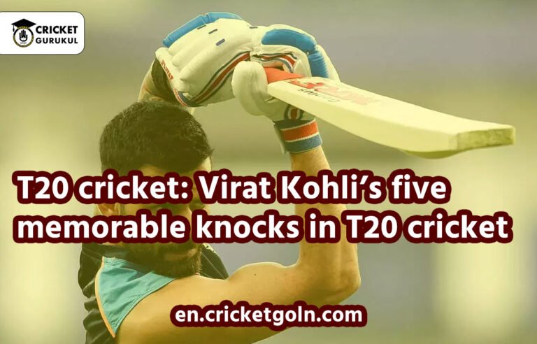 T20 cricket: Virat Kohli’s five memorable knocks in T20 cricket