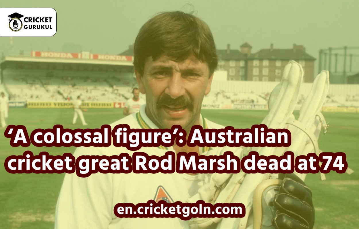 'A colossal figure': Australian cricket great Rod Marsh dead at 74 1 ‘A colossal figure’: Australian cricket great Rod Marsh dead at 74