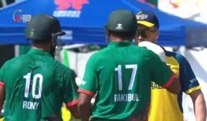 Bangladesh Suffer Heavy Defeat After Conceding 21 Sixes in 36 Balls