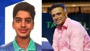 Dravid’s Youngest Son Anvay