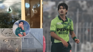 Gun Attack on Pakistan Pacer Naseem Shahs Home Five Suspects Arrested 1 Cricket Gurukul, GOLN | English