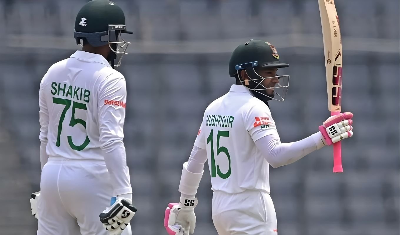 "Sakib's Heartfelt Message to Mushfiq: 'I'll Watch Every Ball of Your 100th Test!'