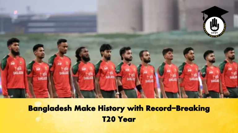 Bangladesh Make History with Record Breaking T20 Year Cricket Gurukul, GOLN | English