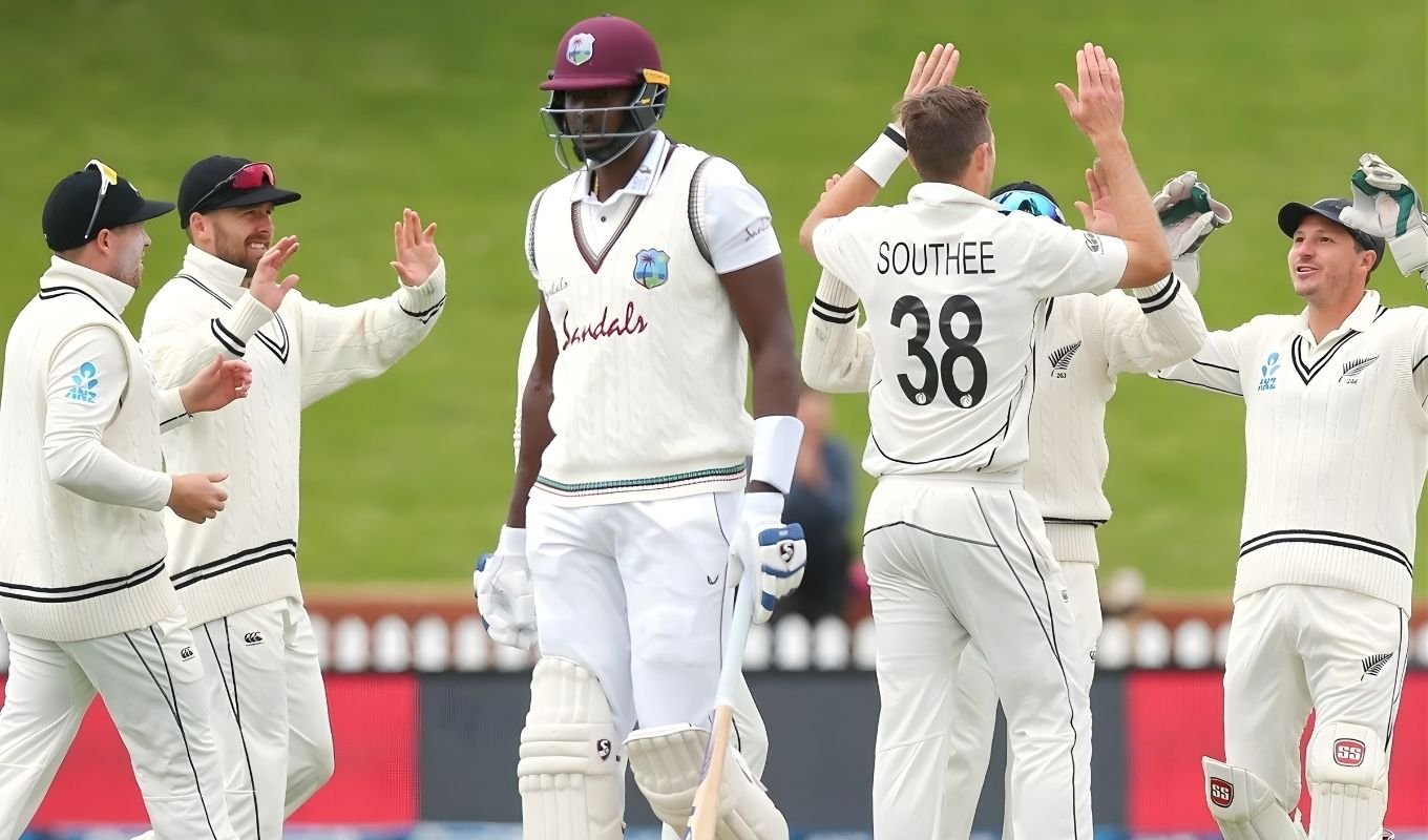 Black Caps Set to Launch WTC Campaign Against West Indies with Home Advantage