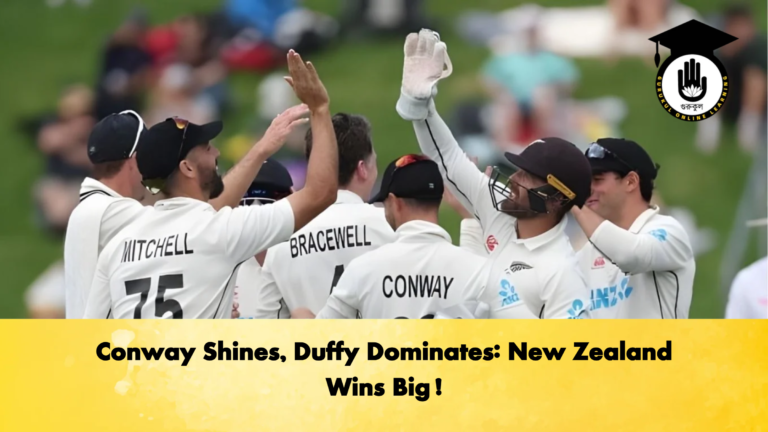 Conway Shines Duffy Dominates New Zealand Wins Big Cricket Gurukul, GOLN | English
