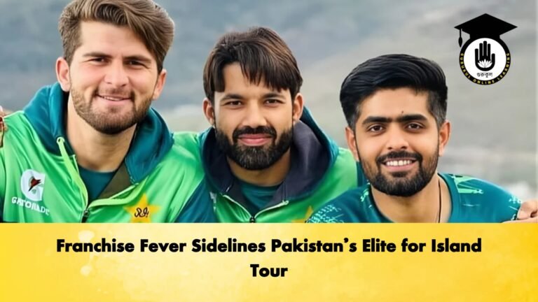 Franchise Fever Sidelines Pakistans Elite for Island Tour Cricket Gurukul, GOLN | English