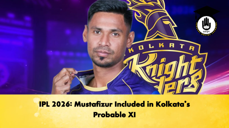 IPL 2026 Mustafizur Included in Kolkatas Probable XI Cricket Gurukul, GOLN | English
