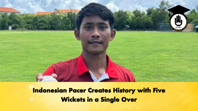 Indonesian Pacer Creates History with Five Wickets in a Single Over Cricket Gurukul, GOLN | English