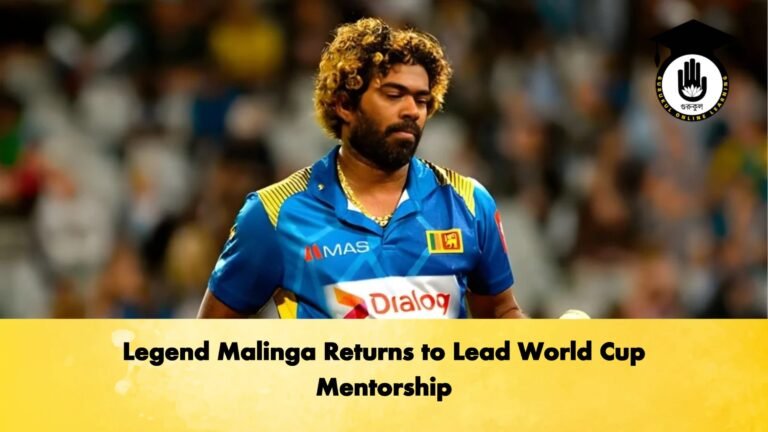 Legend Malinga Returns to Lead World Cup Mentorship Cricket Gurukul, GOLN | English