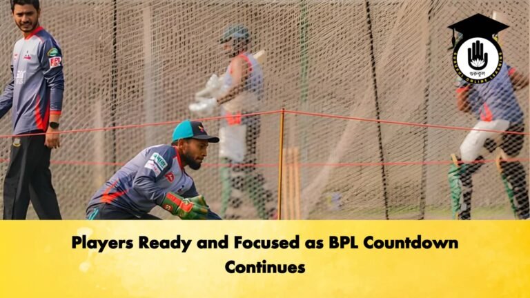 Players Ready and Focused as BPL Countdown Continues Cricket Gurukul, GOLN | English