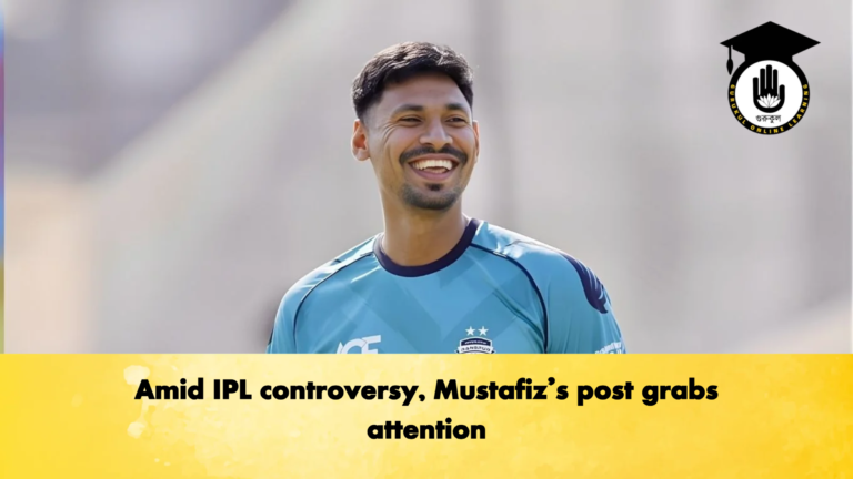 Amid IPL controversy Mustafizs post grabs attention 2 Cricket Gurukul, GOLN | English