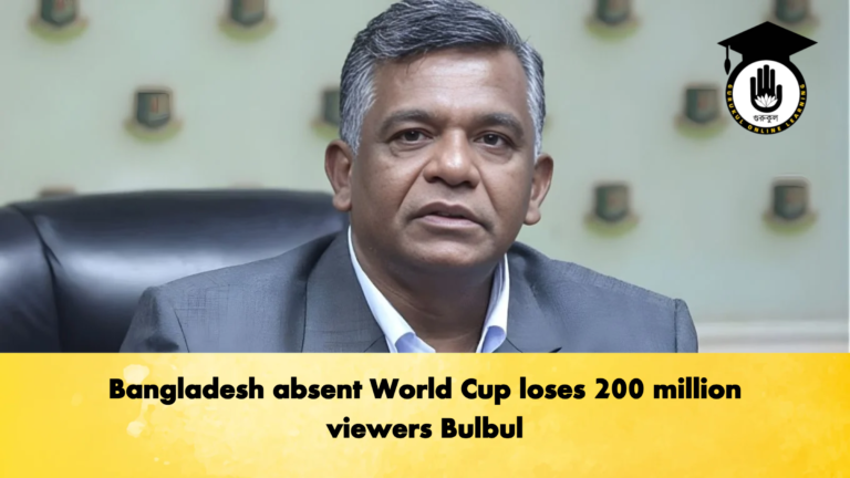 Bangladesh absent World Cup loses 200 million viewers Bulbul Cricket Gurukul, GOLN | English