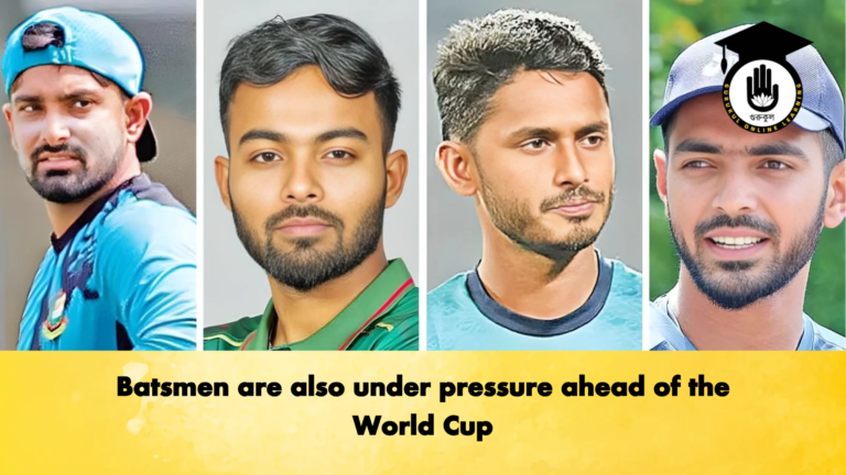 Batsmen are also under pressure ahead of the World Cup Cricket Gurukul, GOLN | English