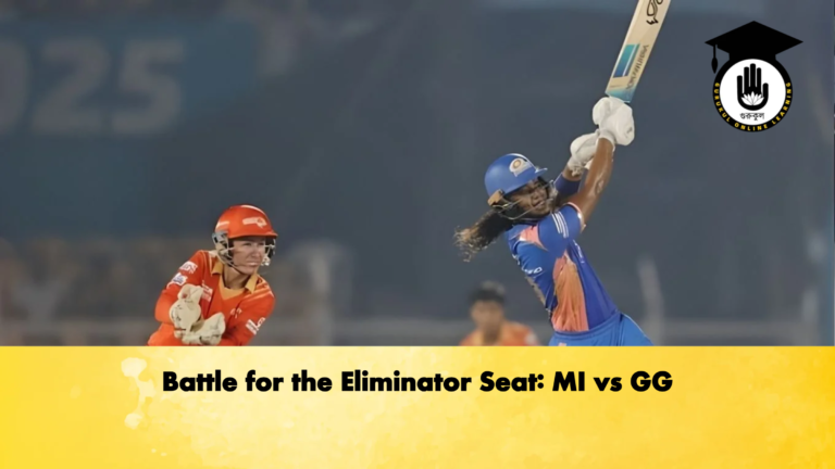 Battle for the Eliminator Seat MI vs GG Cricket Gurukul, GOLN | English