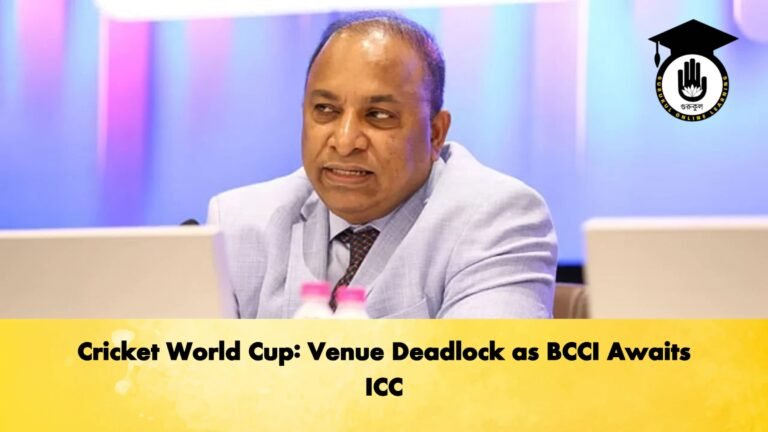 Cricket World Cup Venue Deadlock as BCCI Awaits ICC Cricket Gurukul, GOLN | English