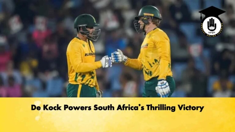 De Kock Powers South Africa’s Thrilling Victory