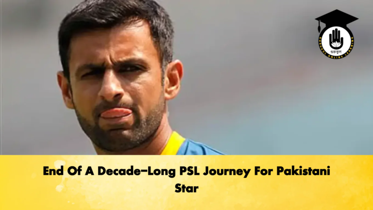End Of A Decade Long PSL Journey For Pakistani Star Cricket Gurukul, GOLN | English