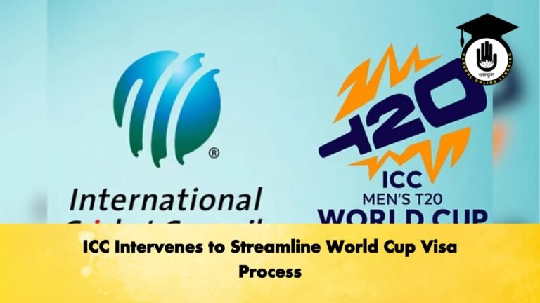 ICC Intervenes to Streamline World Cup Visa Process Cricket Gurukul, GOLN | English