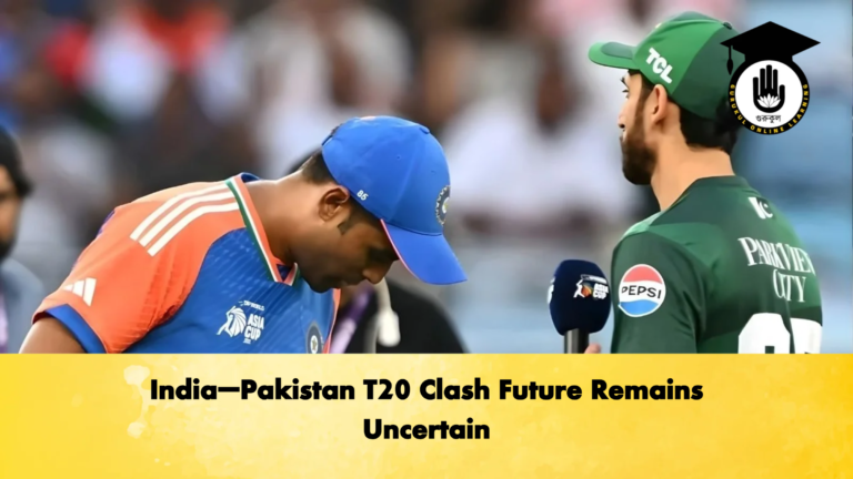 India–Pakistan T20 Clash Future Remains Uncertain Cricket Gurukul, GOLN | English