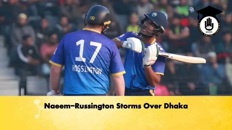 Naeem-Russington Storms Over Dhaka
