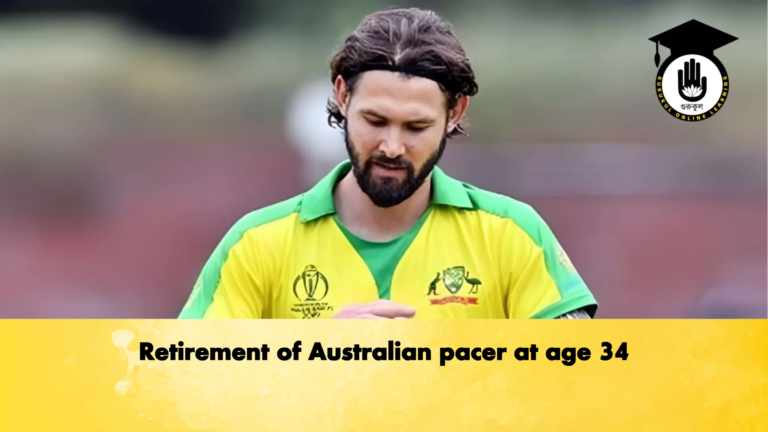 Retirement of Australian pacer at age 34 Cricket Gurukul, GOLN | English