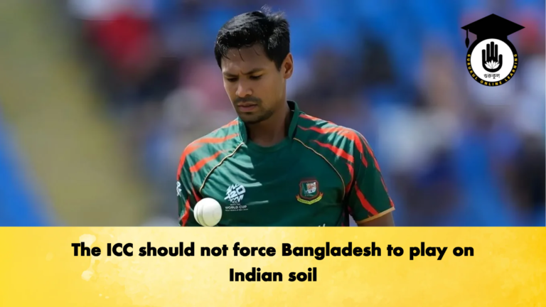 The ICC should not force Bangladesh to play on Indian soil Cricket Gurukul, GOLN | English