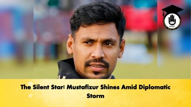 The Silent Star Mustafizur Shines Amid Diplomatic Storm Cricket Gurukul, GOLN | English