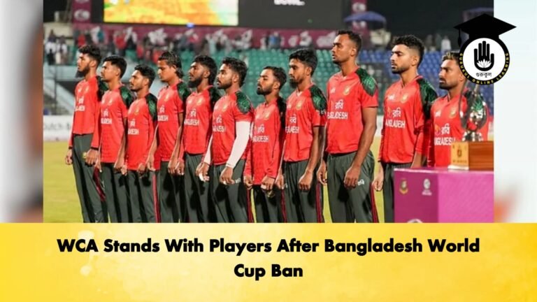WCA Stands With Players After Bangladesh World Cup Ban Cricket Gurukul, GOLN | English