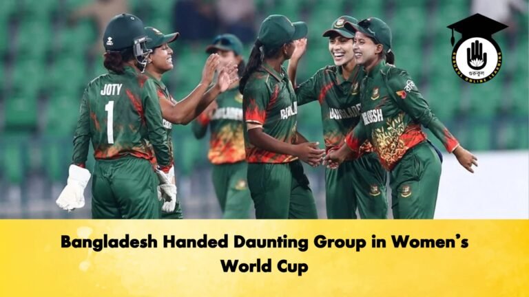 Bangladesh Handed Daunting Group in Womens World Cup Cricket Gurukul, GOLN | English
