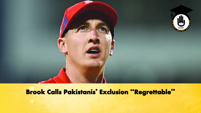 Brook Exclusion of Pakistanis From The Hundred Regrettable 2 Cricket Gurukul, GOLN | English