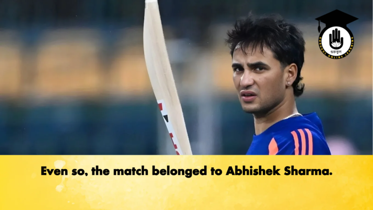Even so the match belonged to Abhishek Sharma Cricket Gurukul, GOLN | English