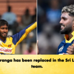 Hasaranga has been replaced in the Sri Lanka team. 2 Cricket Gurukul, GOLN | English