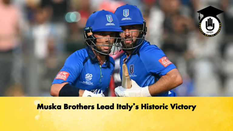 Muska Brothers Lead Italys Historic Victory Cricket Gurukul, GOLN | English