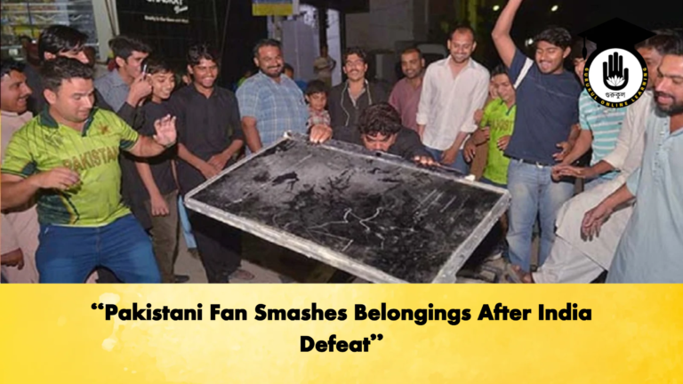 Pakistani Fan Smashes Belongings After India Defeat Cricket Gurukul, GOLN | English