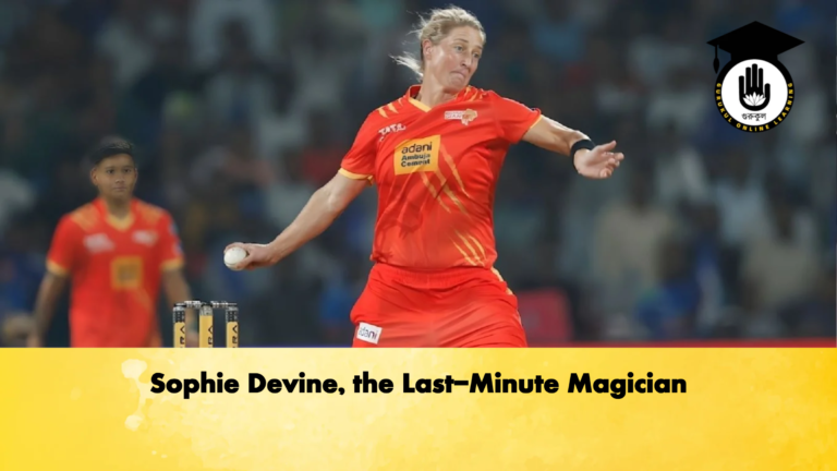 Sophie Devine the Last Minute Magician Cricket Gurukul, GOLN | English