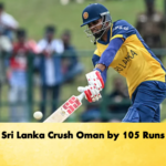 Sri Lanka Crush Oman by 105 Runs Cricket Gurukul, GOLN | English