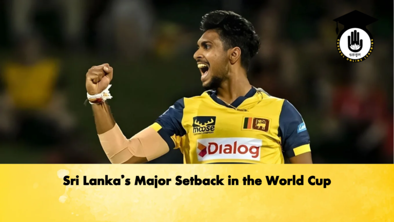 Sri Lankas Major Setback in the World Cup Cricket Gurukul, GOLN | English