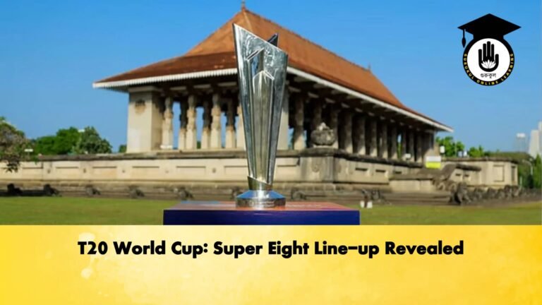T20 World Cup Super Eight Line up Revealed Cricket Gurukul, GOLN | English