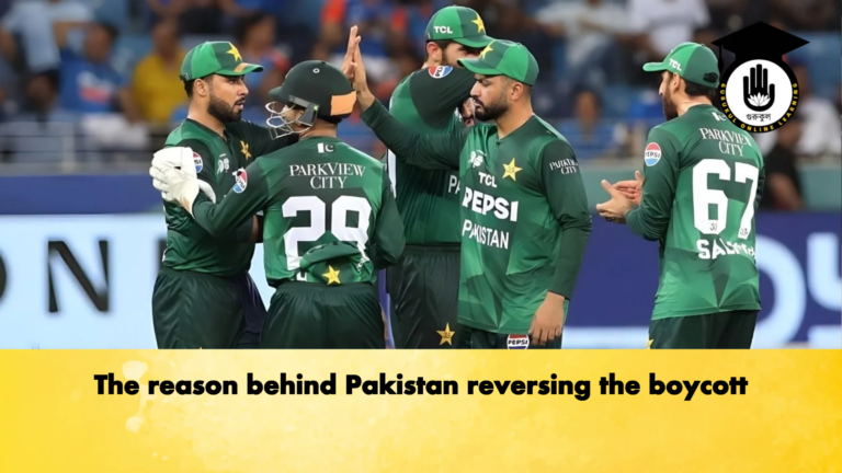 The reason behind Pakistan reversing the boycott Cricket Gurukul, GOLN | English